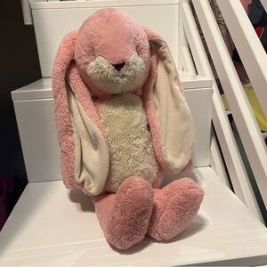 BIG 20" FLOPPY NIBBLE BUNNY PINK Bunnies By the Bay Stuffed Animal Easter Plush